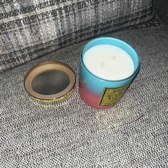 Bebe Watermelon Margarita Candle - Pink and Gold - Picture 3 of 3